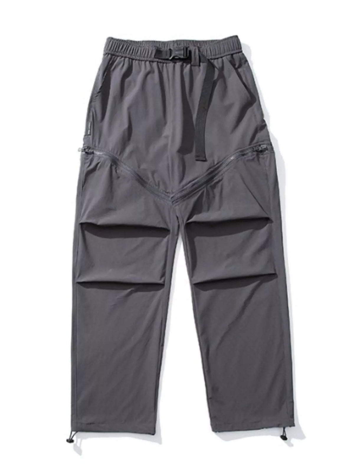 Men's Convertible Zip-Off Cargo Pants in Cloud Gray, view 8