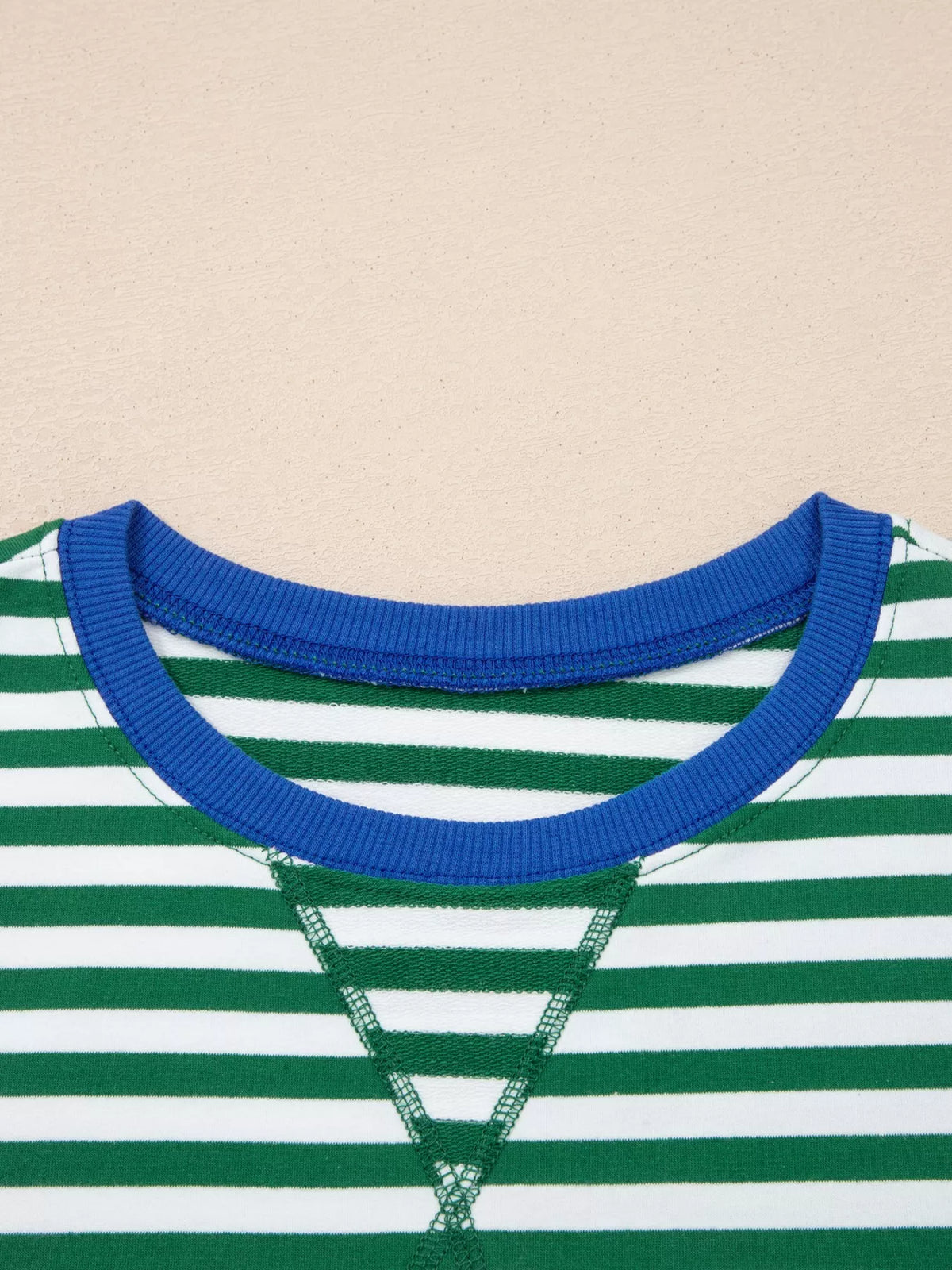 Stripe Boxy Tee and Drawstring Elastic Waist Shorts Set - Lilixa.store