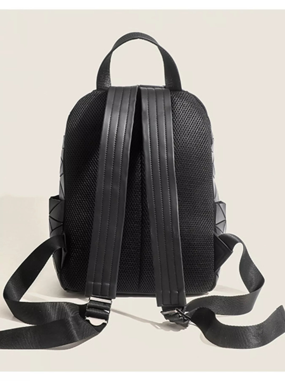 Geometric Lattice Pattern Fashion Backpack Bag, view 2