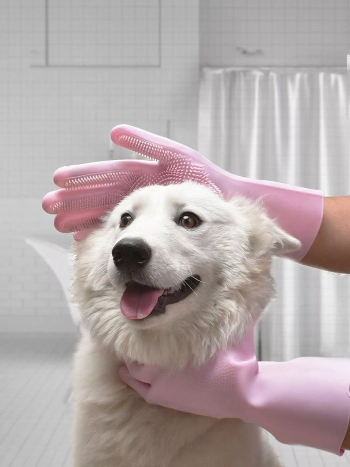 Touch Pet Shower & Grooming Gloves - Lilixa.store
