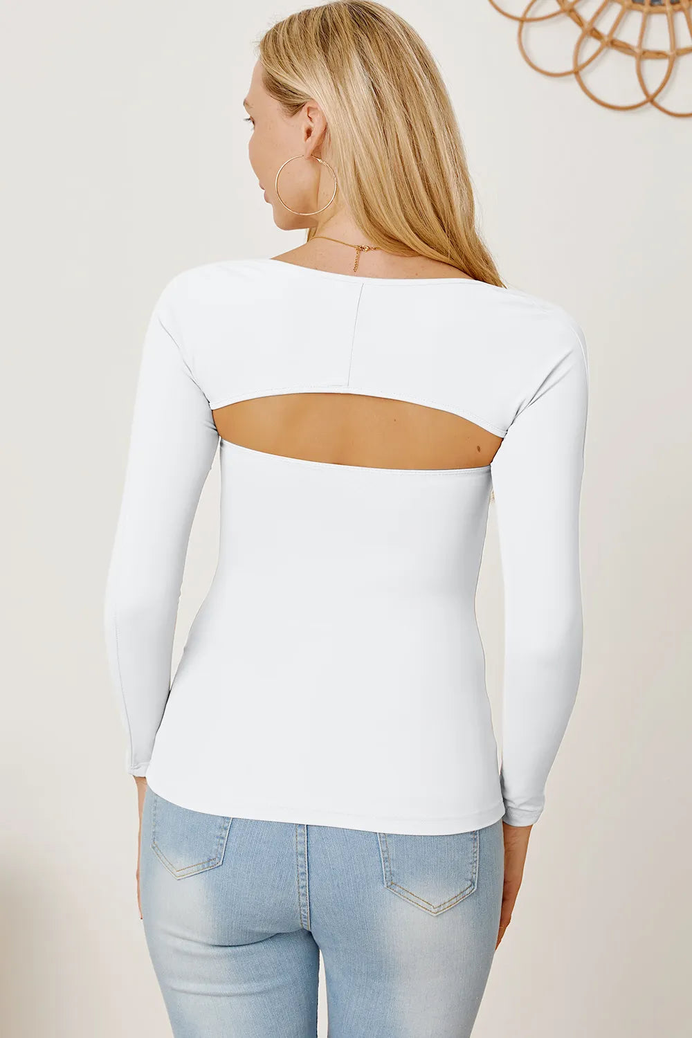 Cutout Raglan Sleeve Bolero and Tube Top, view 5