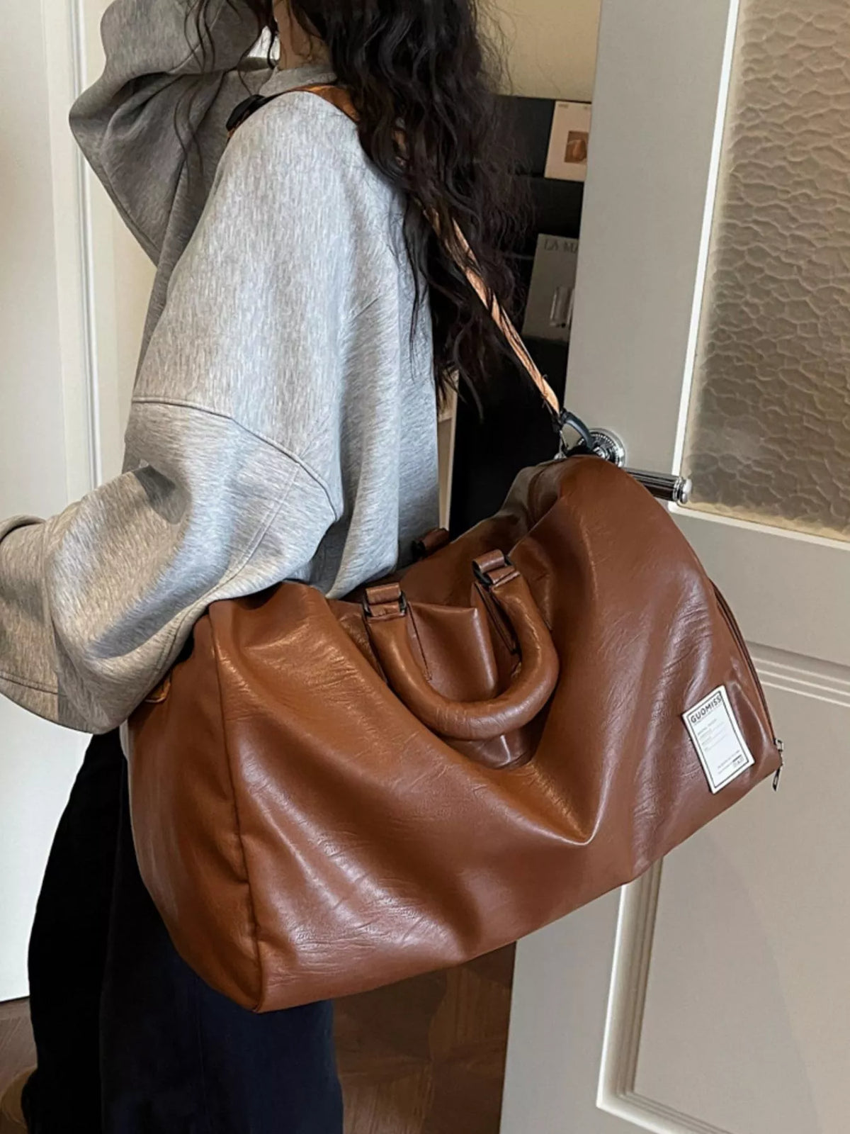 PU Leather Travel Bag - Lilixa.store