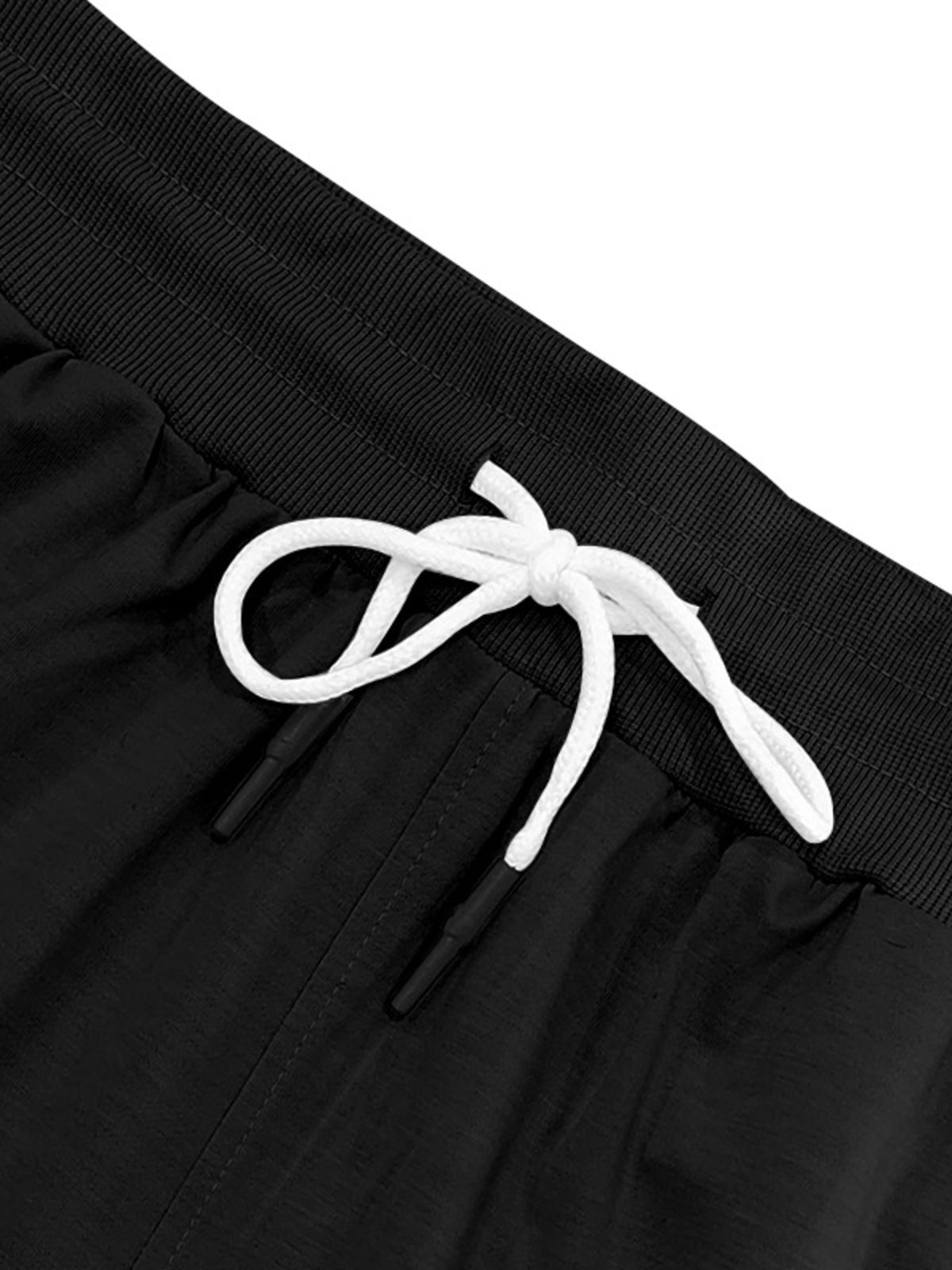 Men's Full Size Drawstring Casual Shorts Plus Size, view 7