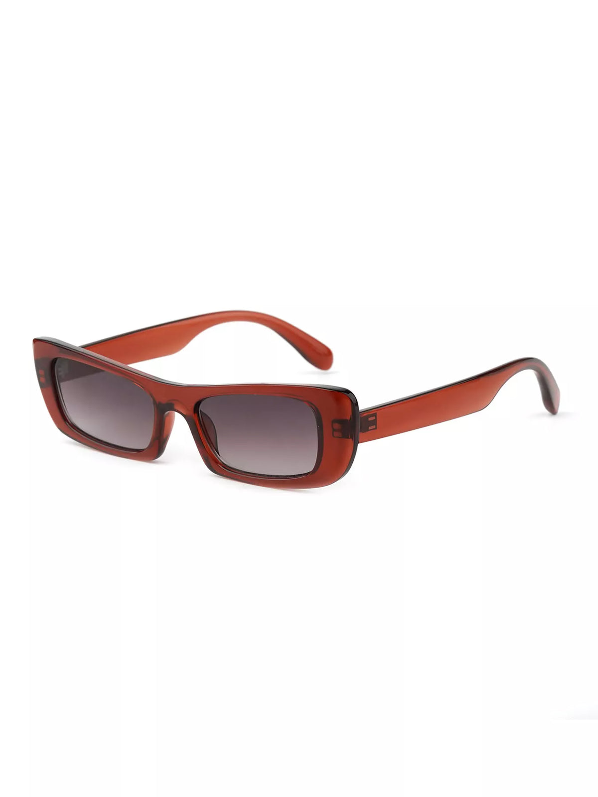 Chic Rectangular Tinted Lens Sunglasses - Lilixa.store