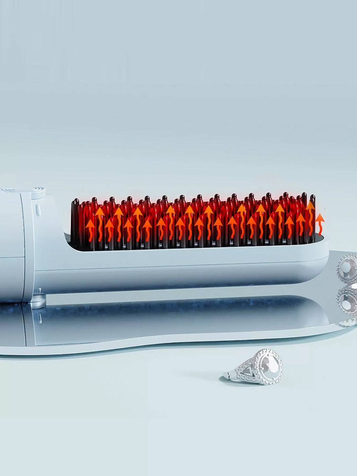 Portable Heated Straightening Comb - Lilixa.store