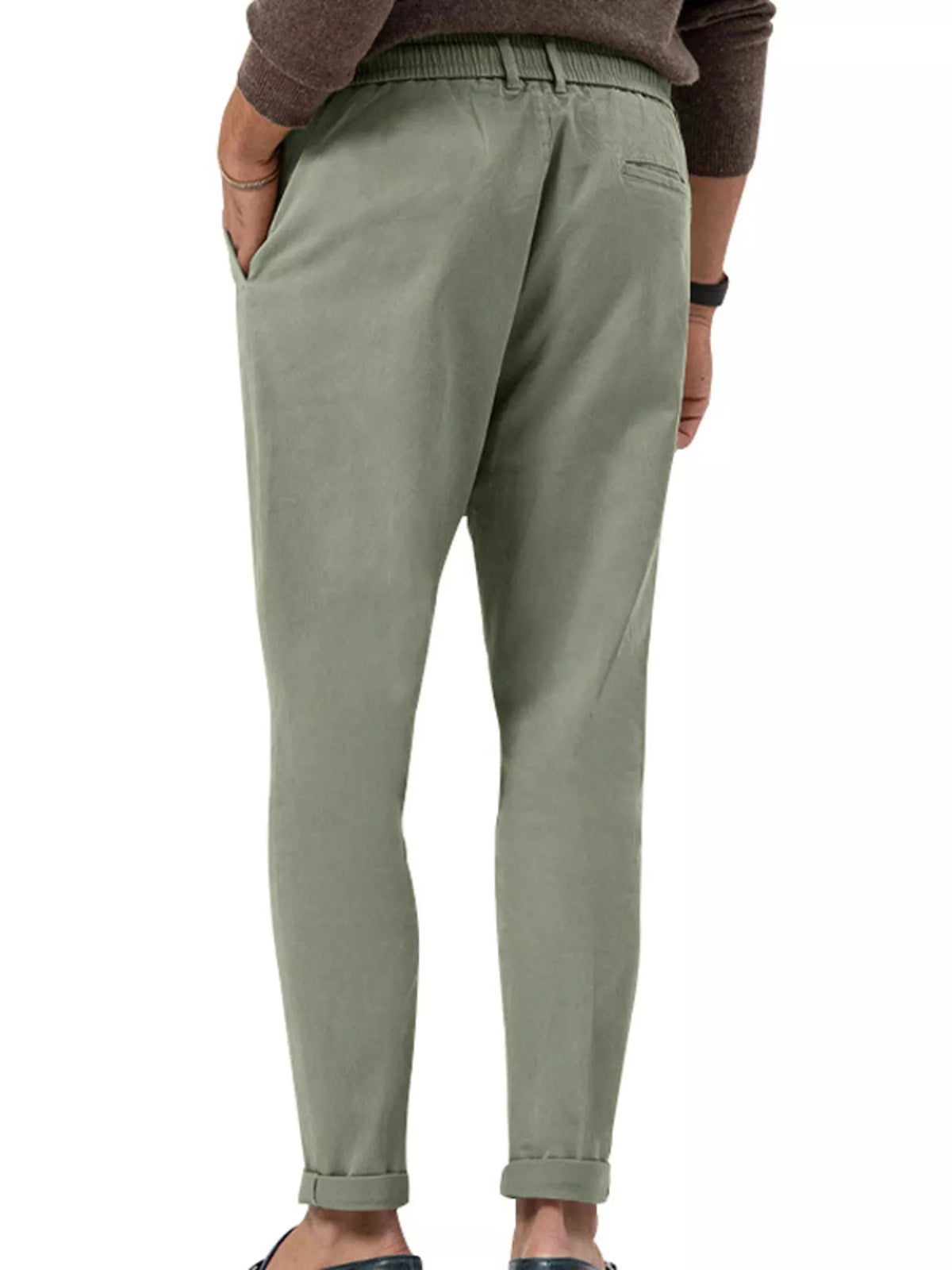 Men's Full Size Casual Drawstring Pants Plus Size