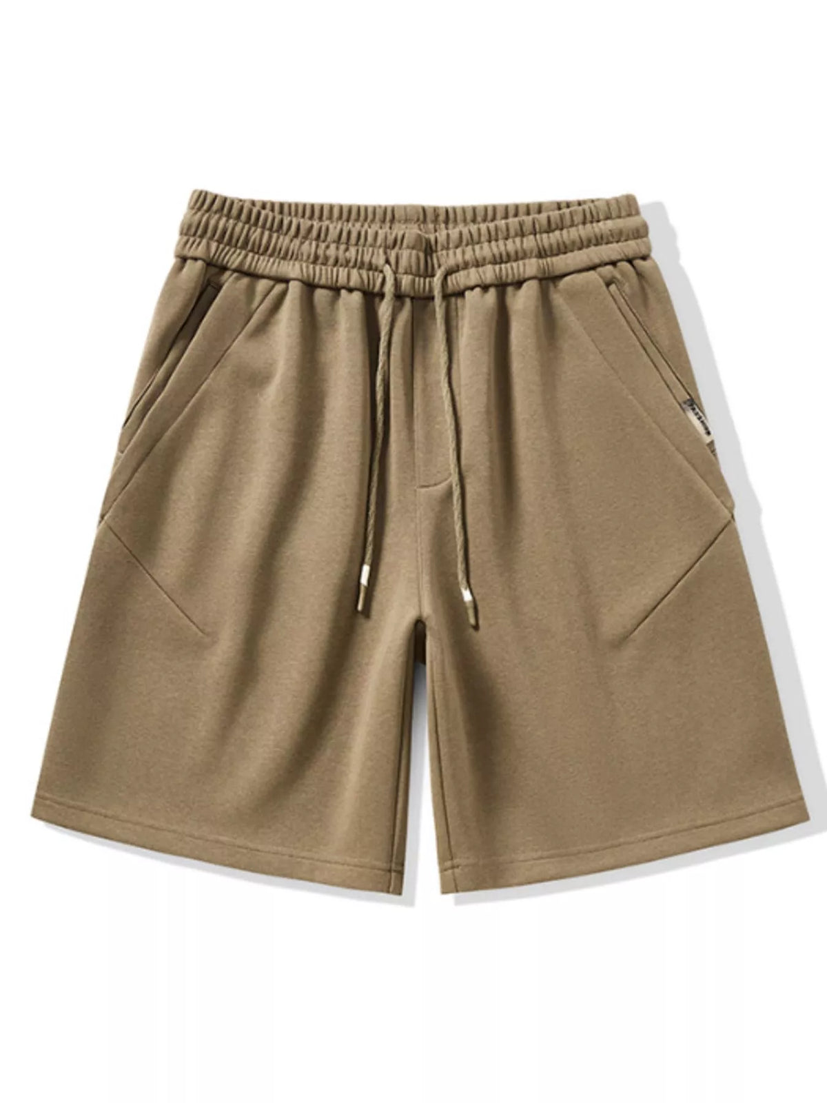 Men's Plus Size Drawstring Casual Shorts, view 7