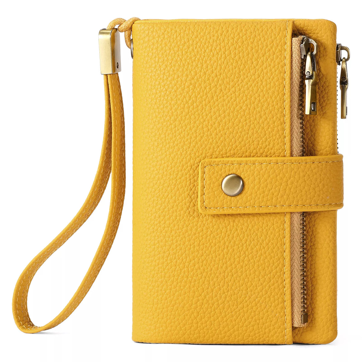 Solid Color Leather Wallet - Lilixa.store