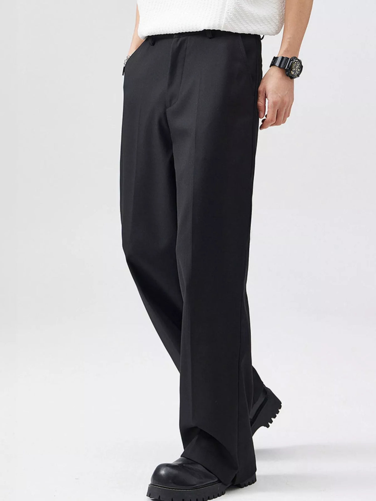 Men's Wide Leg Pants, view 5