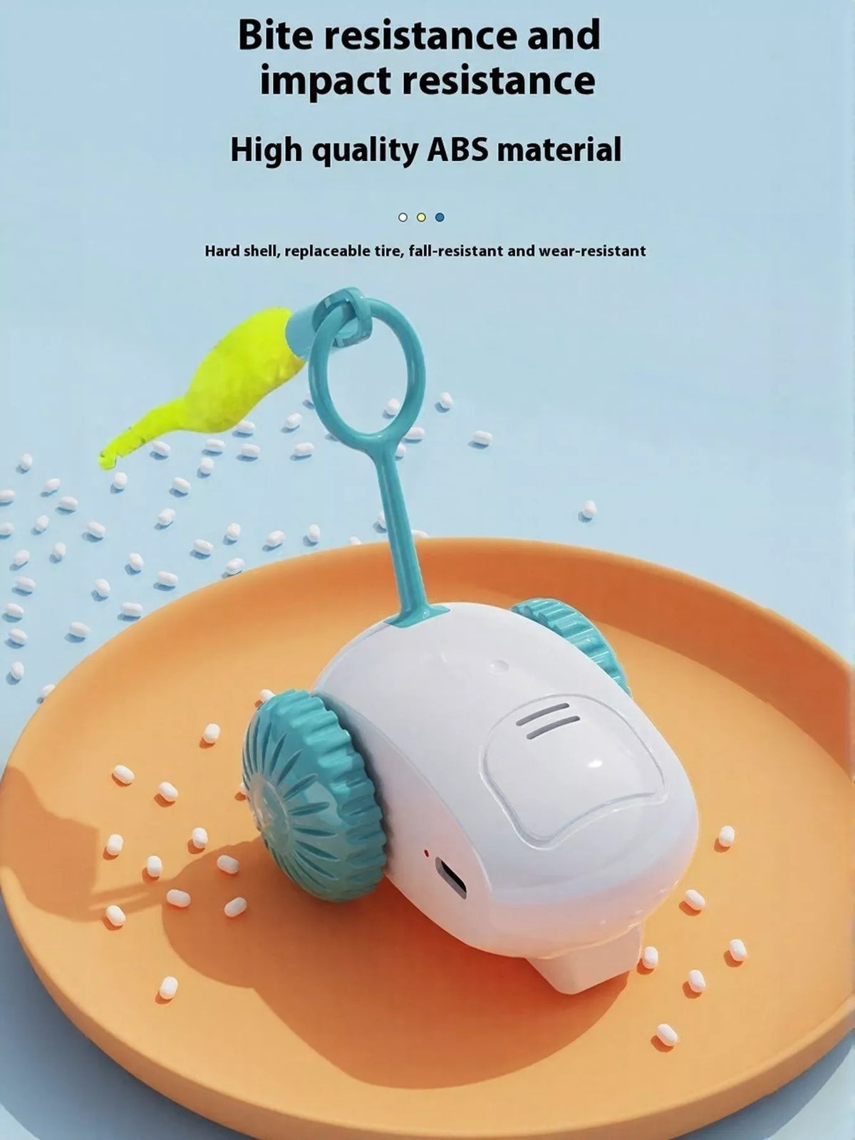 Interactive Self-Rotating Pet Teaser Toy - Lilixa.store