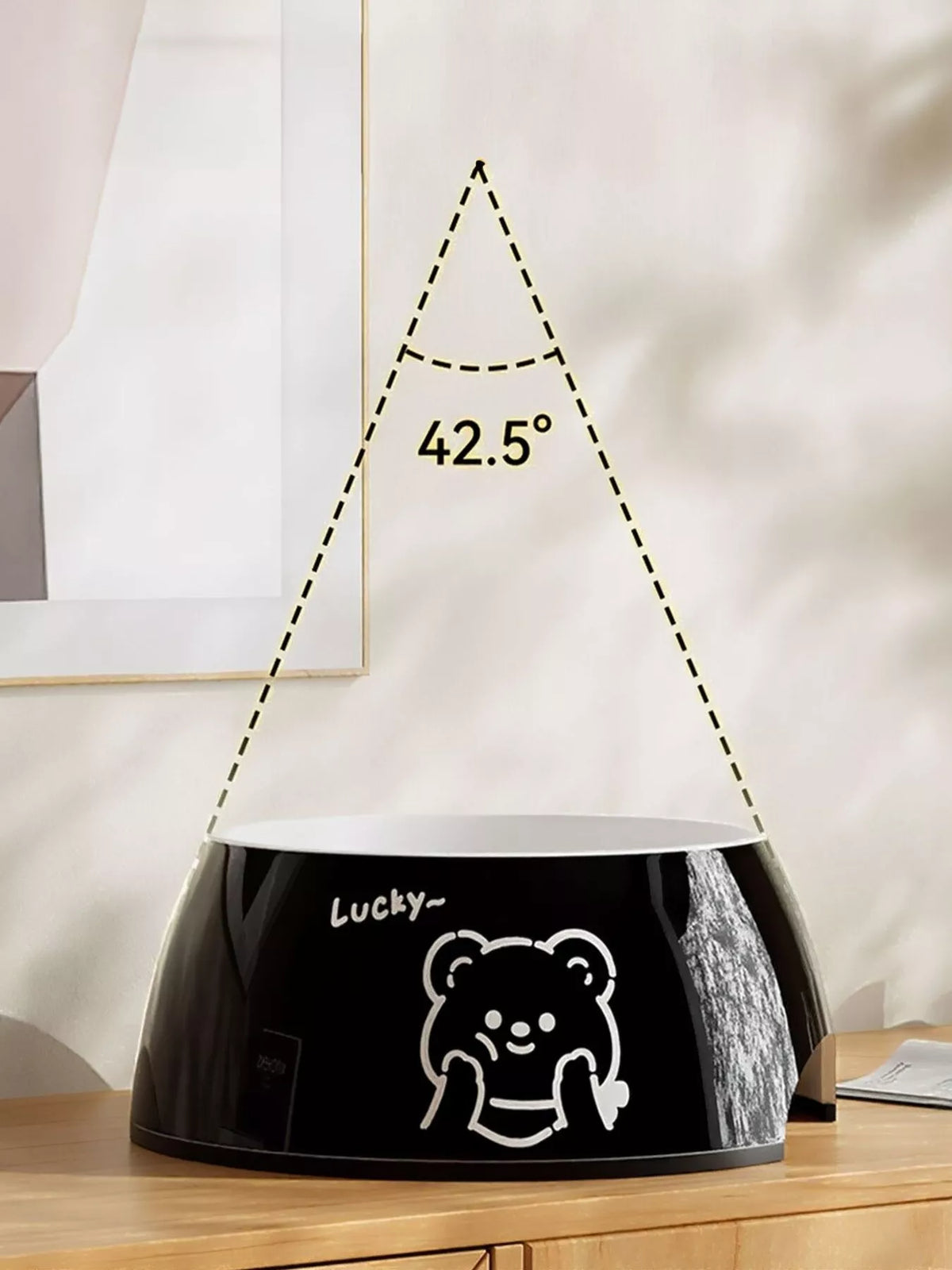 Cute Cartoon Pattern Pet Bowl - Lilixa.store