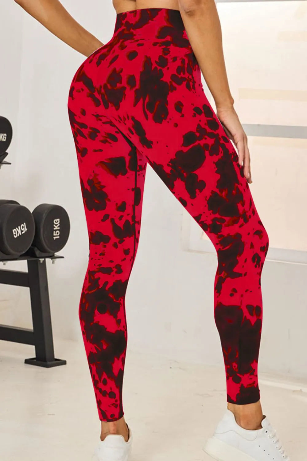 Tie-Dye High Waist Active Leggings - Lilixa.store