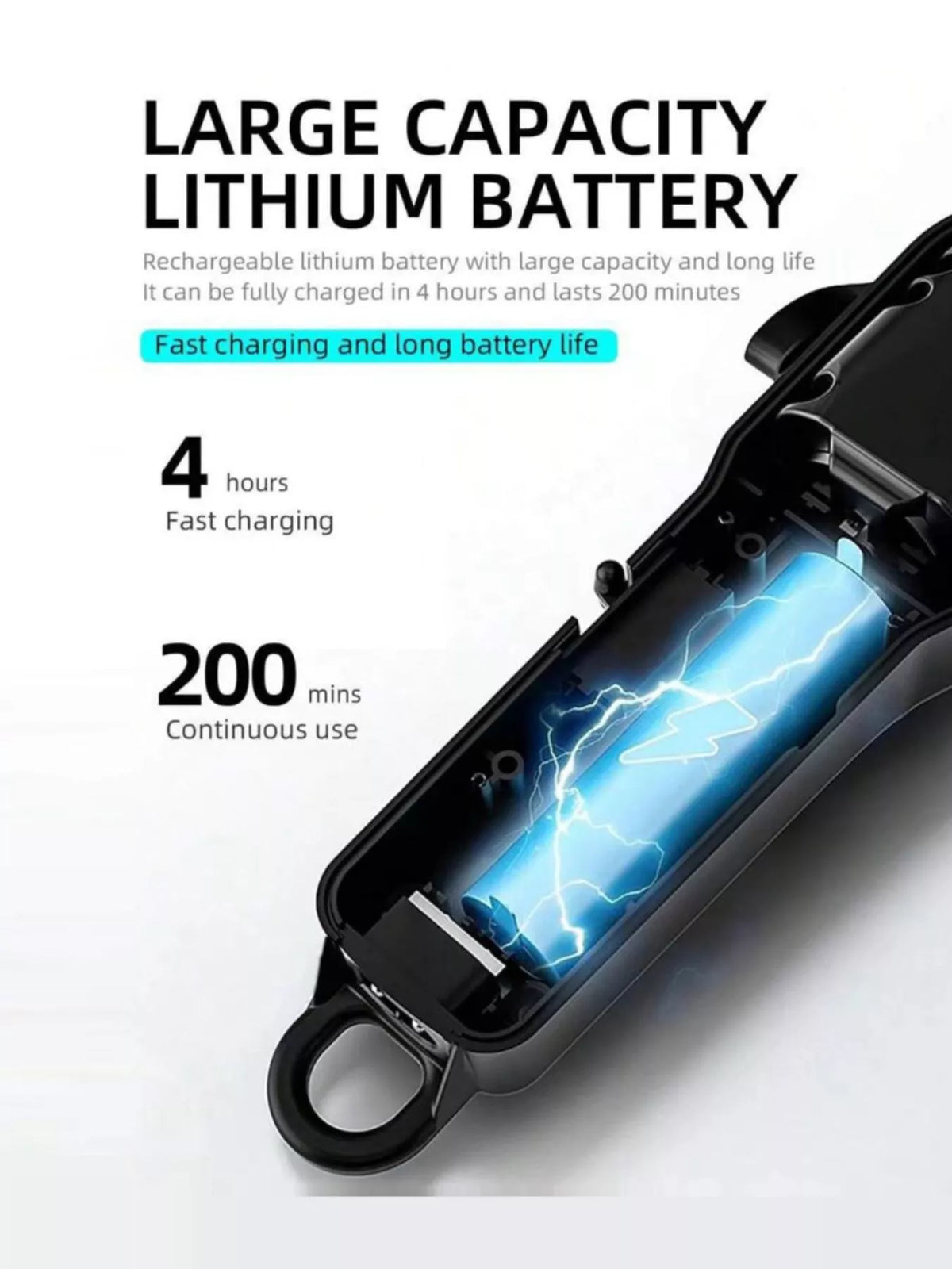 Cordless Hair Clipper with LED Display - Lilixa.store