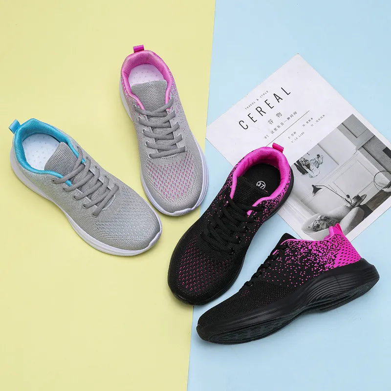 Breathable Mesh Round Toe Athletic - Lilixa.store