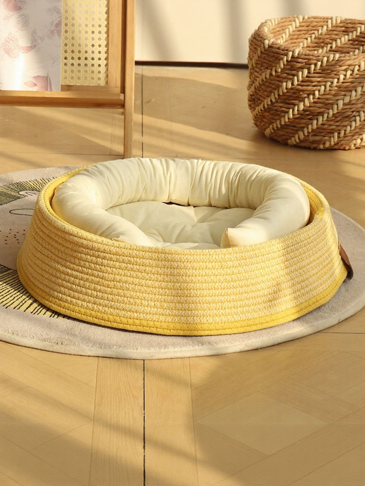 Woven Rattan Pet Nest - Lilixa.store