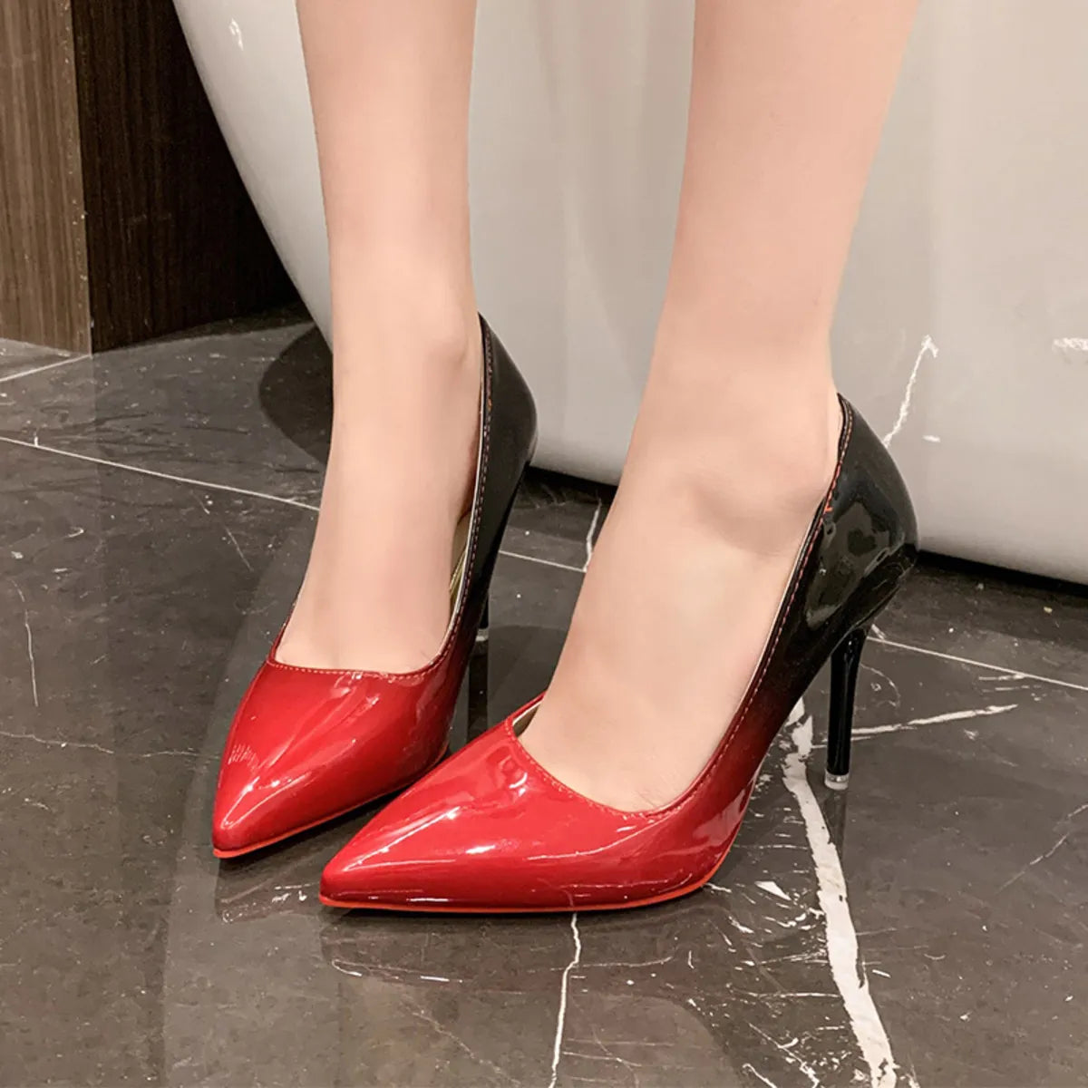 Point Toe Stiletto Pumps - Lilixa.store