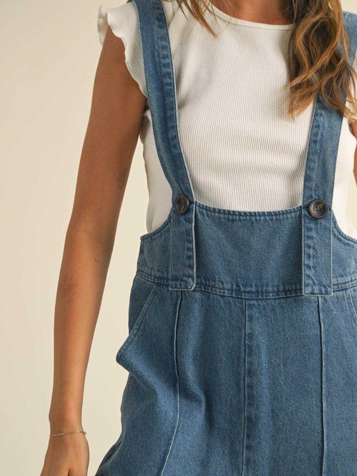 Vintage Wide Leg Denim Overalls - Lilixa.store