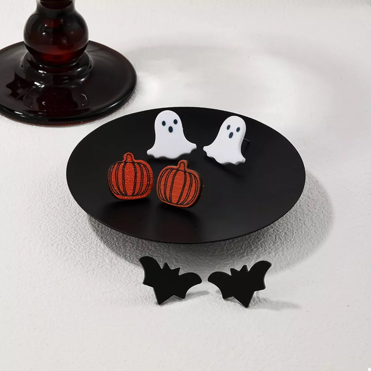 3 Piece Halloween-Themed Stud Earrings - Lilixa.store