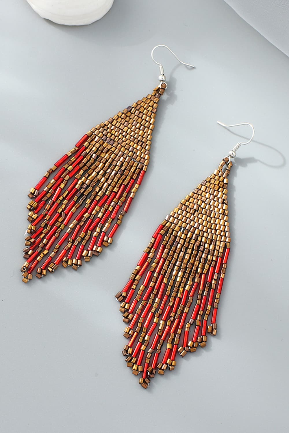 Beaded Dangle Earrings - Lilixa.store