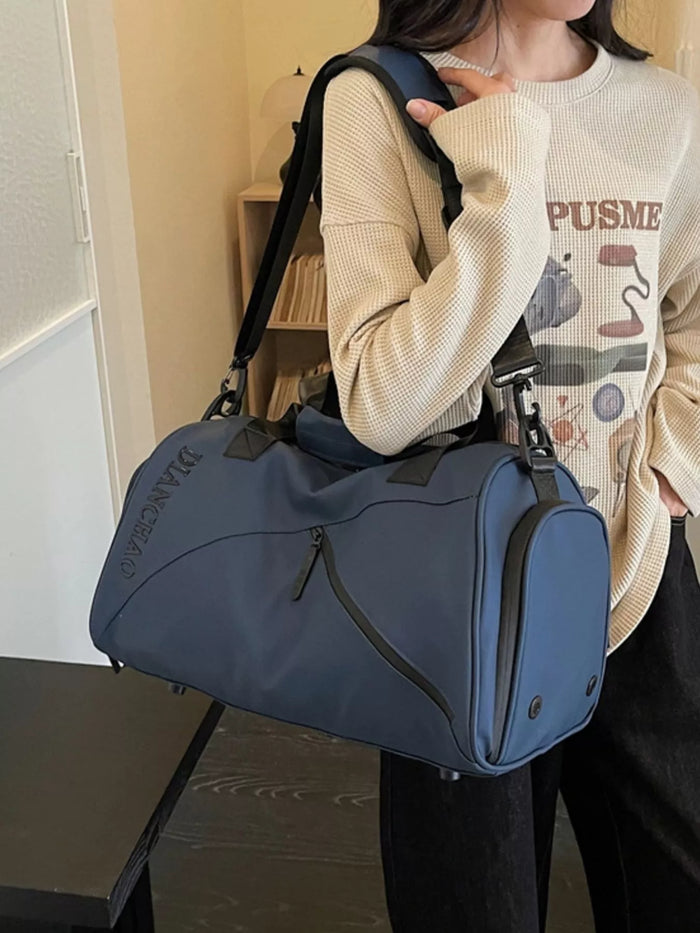 Large Capacity Travel Bag in Blue