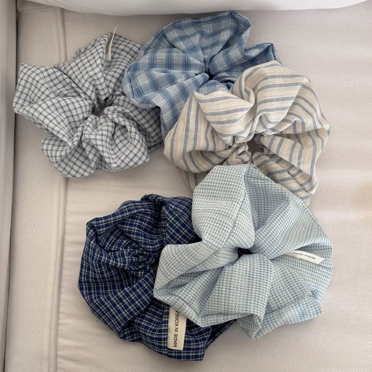 5-Piece Hair Scrunchies Set
