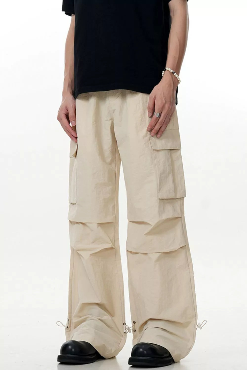 Men's Loose Fit Multi-Pocket Cargo Pants, view 3
