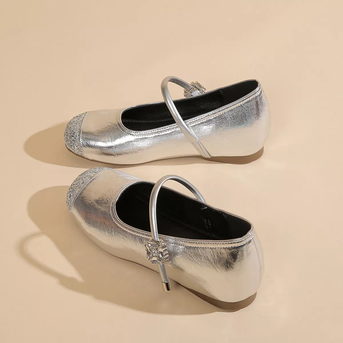 Round Toe Mary Jane Loafers, view 7