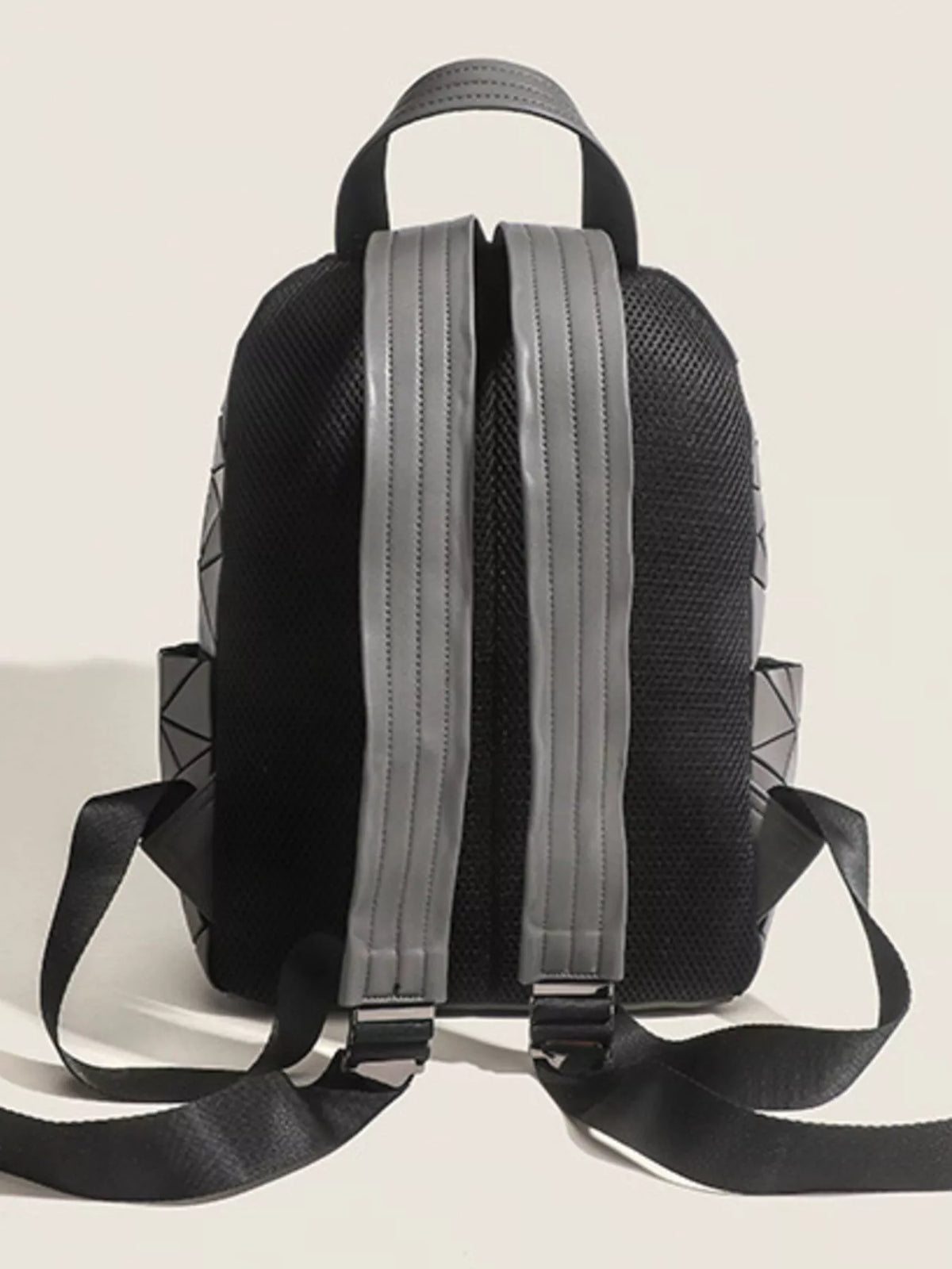 Geometric Lattice Pattern Fashion Backpack Bag, view 3