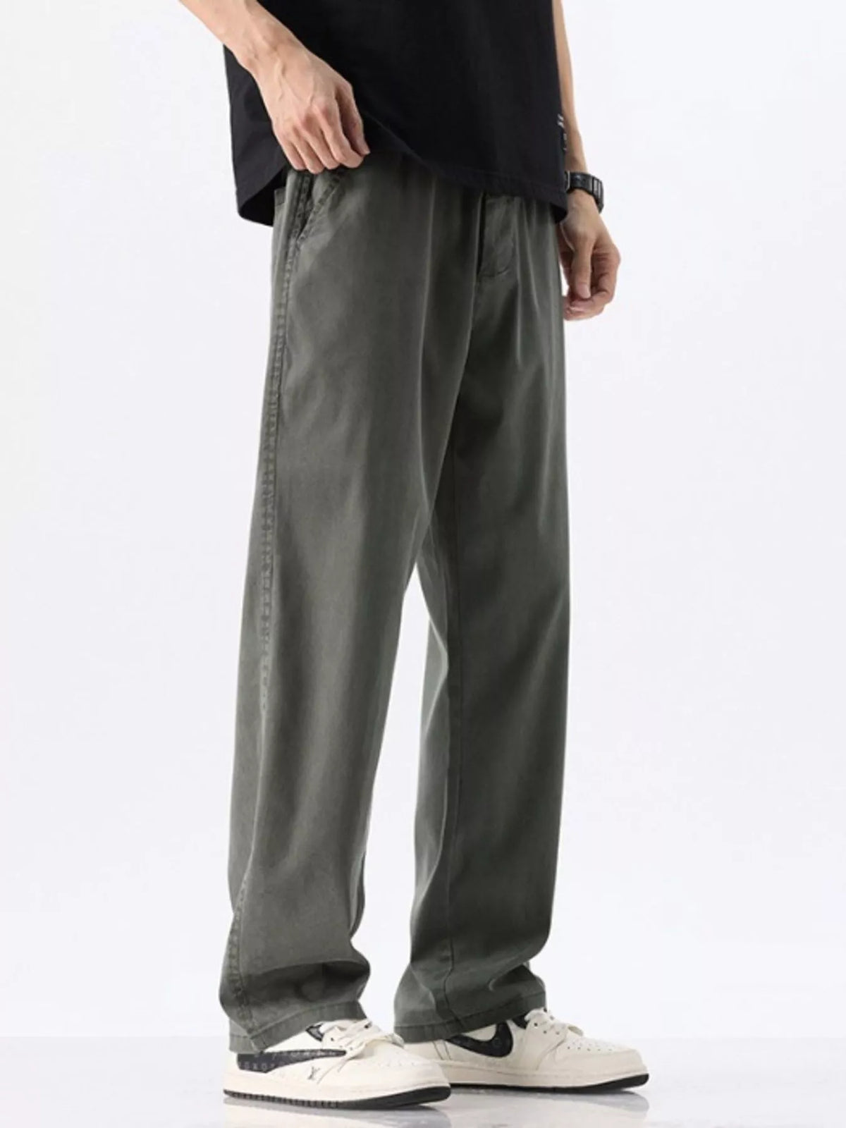 Men's Wide Leg Pants, view 6