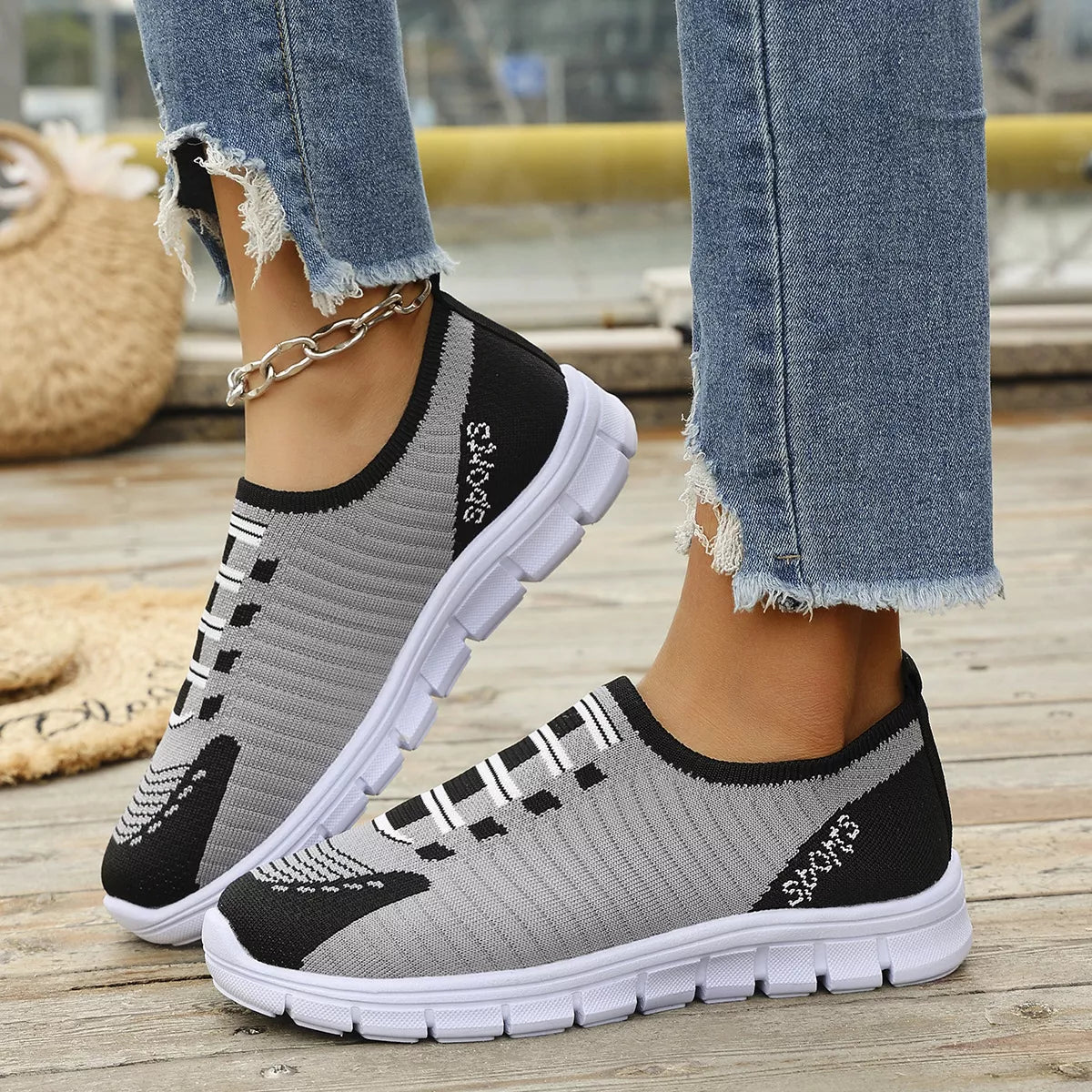 Round Toe Slip-Ons - Lilixa.store