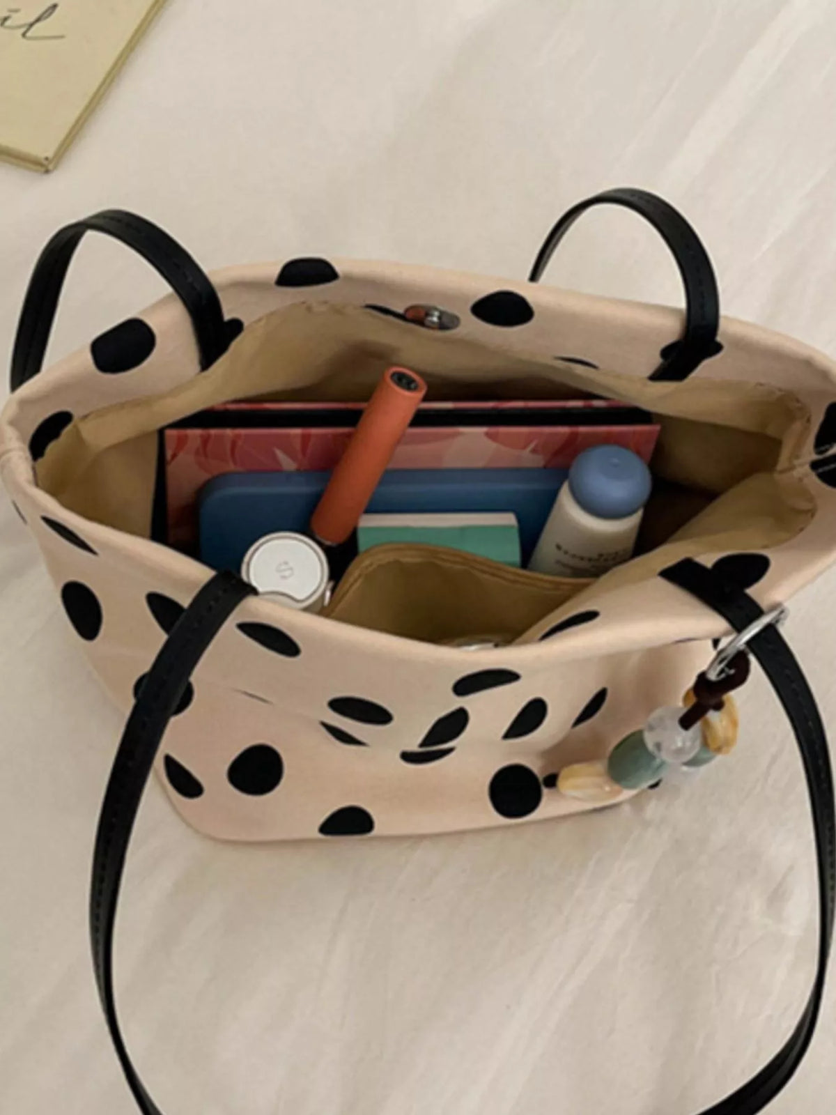 Polka Dot Shoulder Bag
