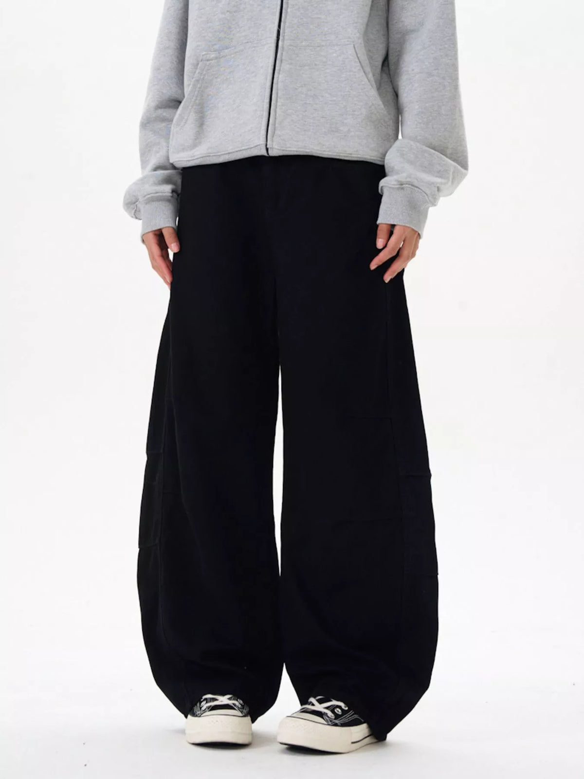Men's Wide Leg Pocketed Pants, view 4