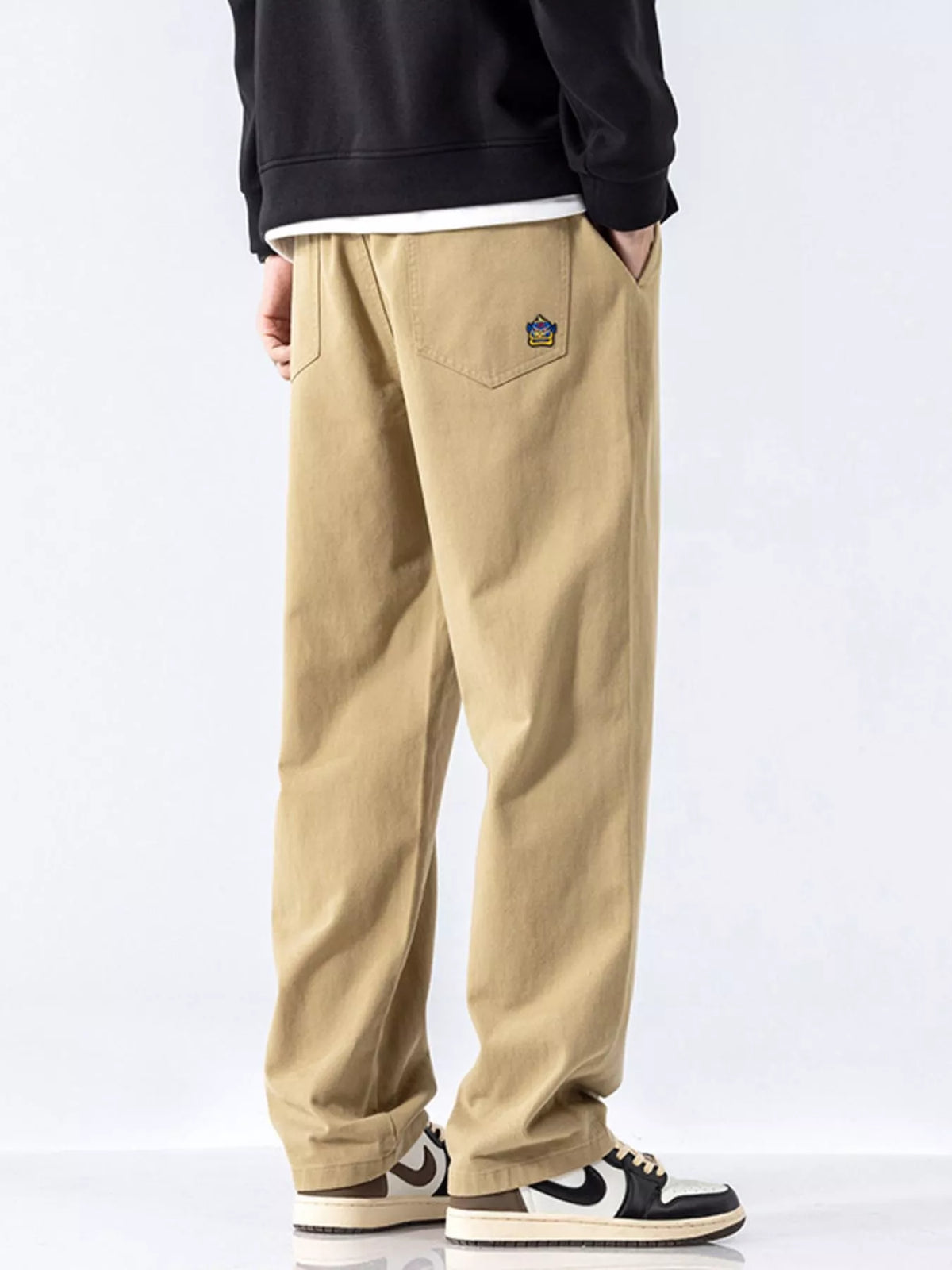 Men's Full Size Casual Loose-Fit Drawstring Pants Plus Size, view 8