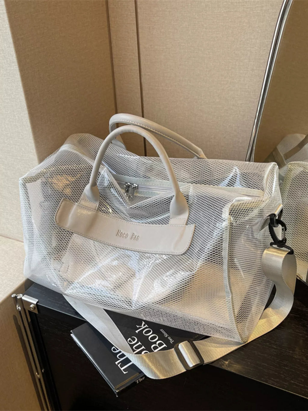 Transparent PVC Travel Bag, view 4