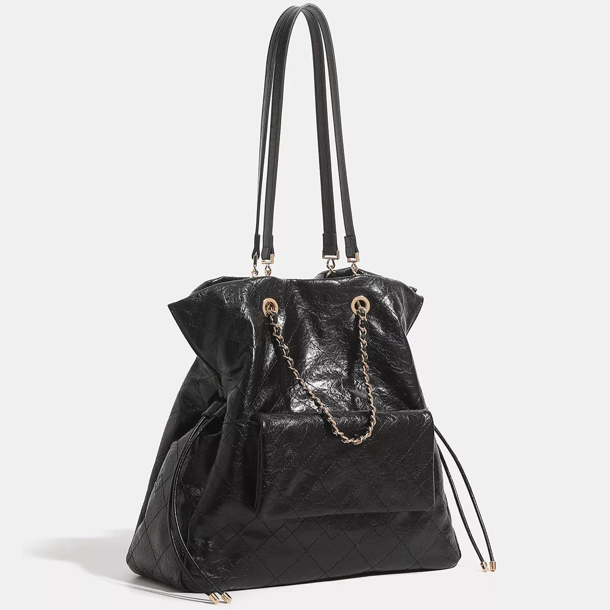 Convertible Drawstring Backpack Bag