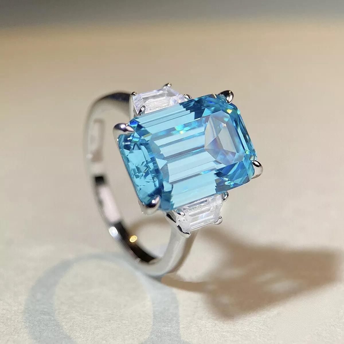 925 Sterling Silver Geometric Ring - Lilixa.store