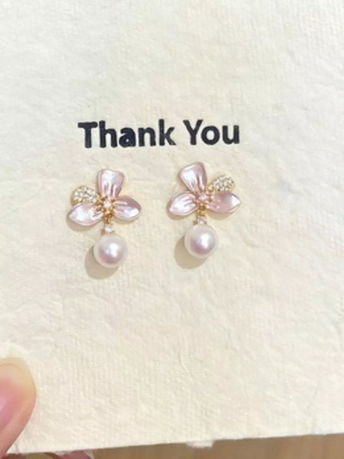 Pearl Flower Drop Earrings - Lilixa.store