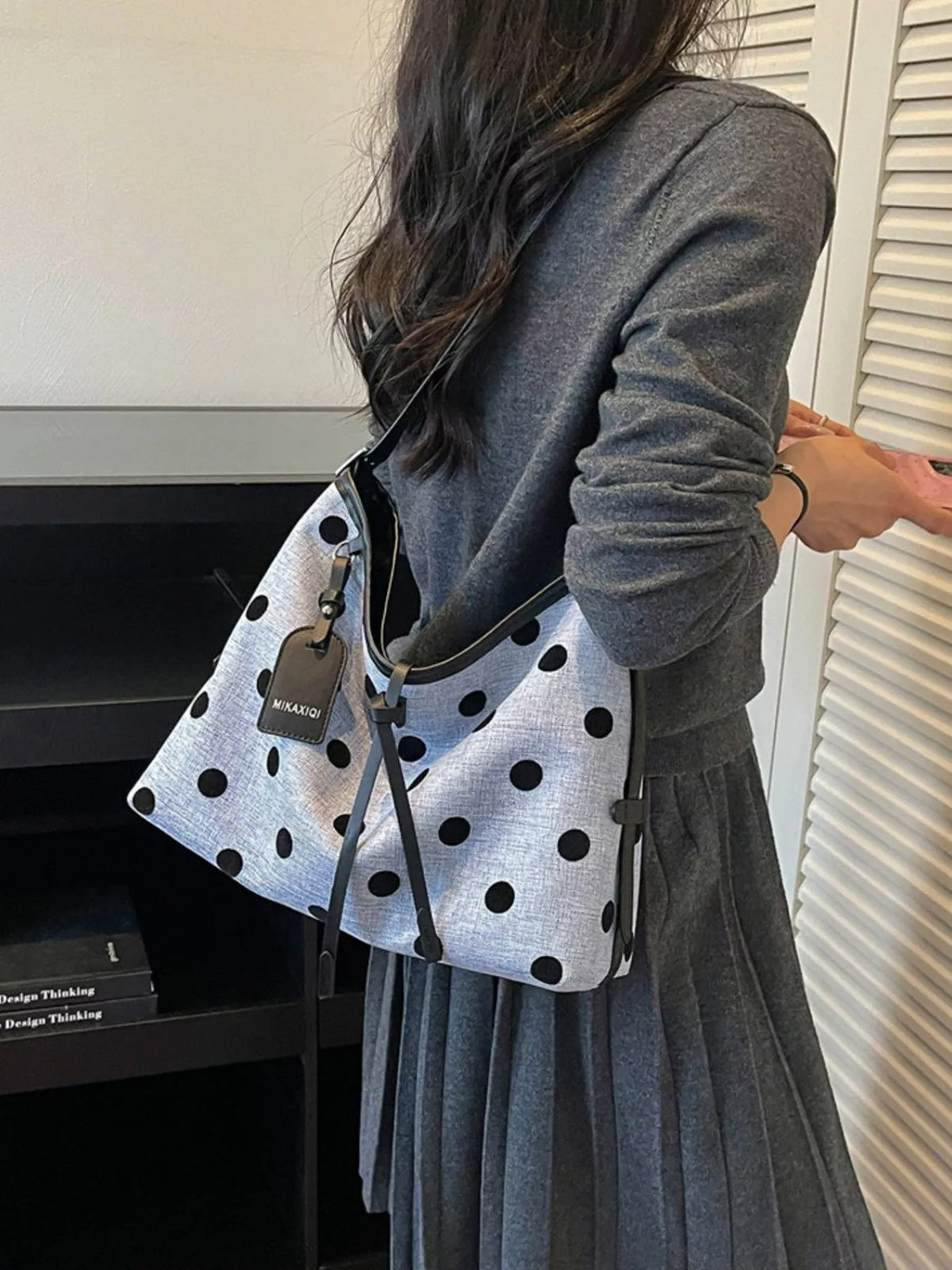 Polka Dot Shoulder Bag - Lilixa.store