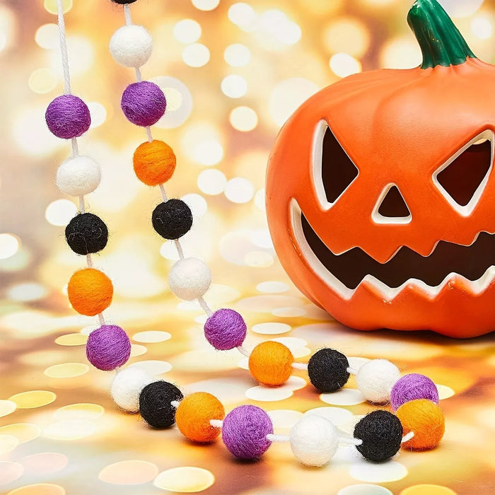 Halloween Decorative Felt Ball - Lilixa.store