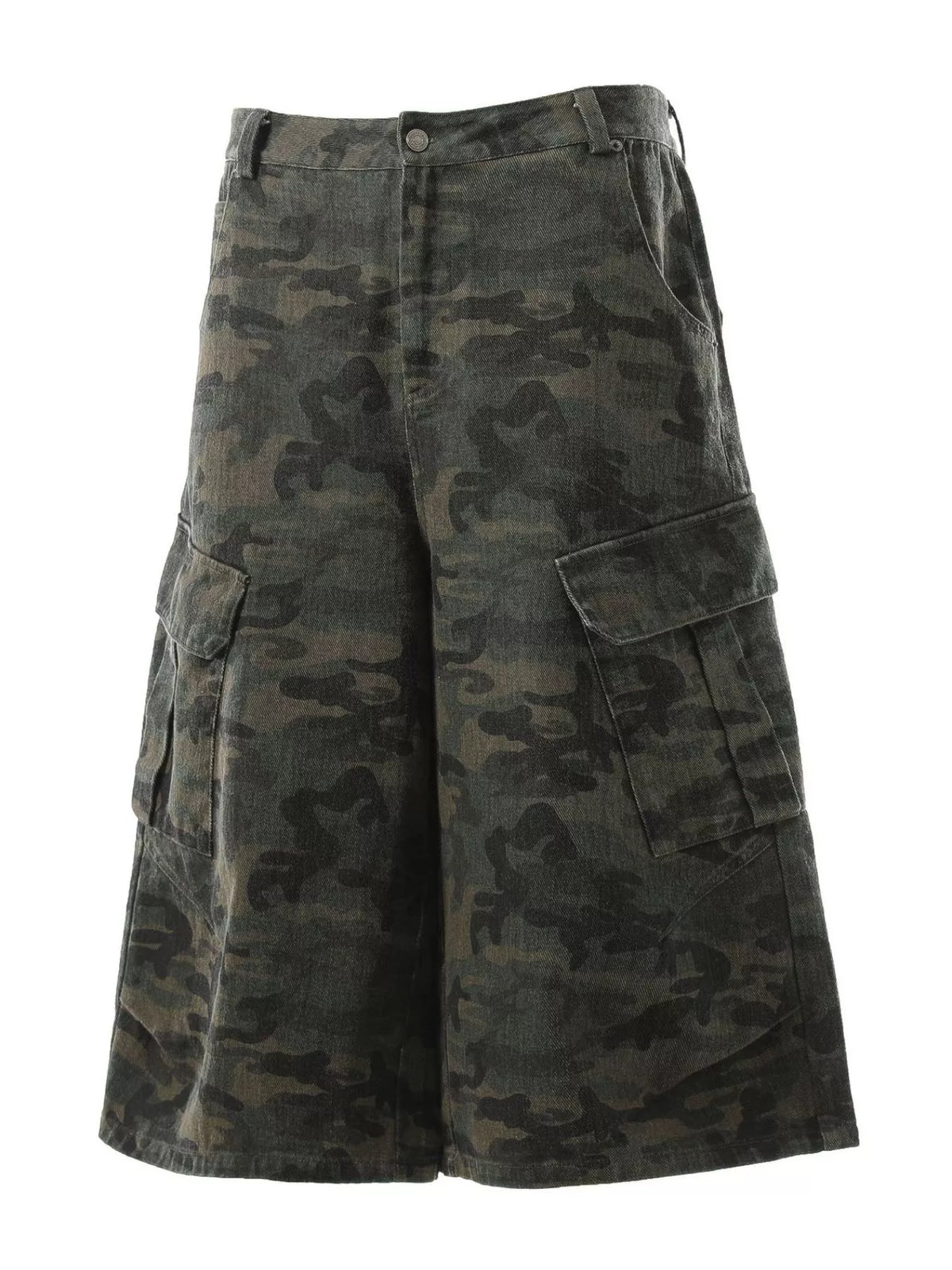 Men's Camouflage Cargo Capris - Lilixa.store