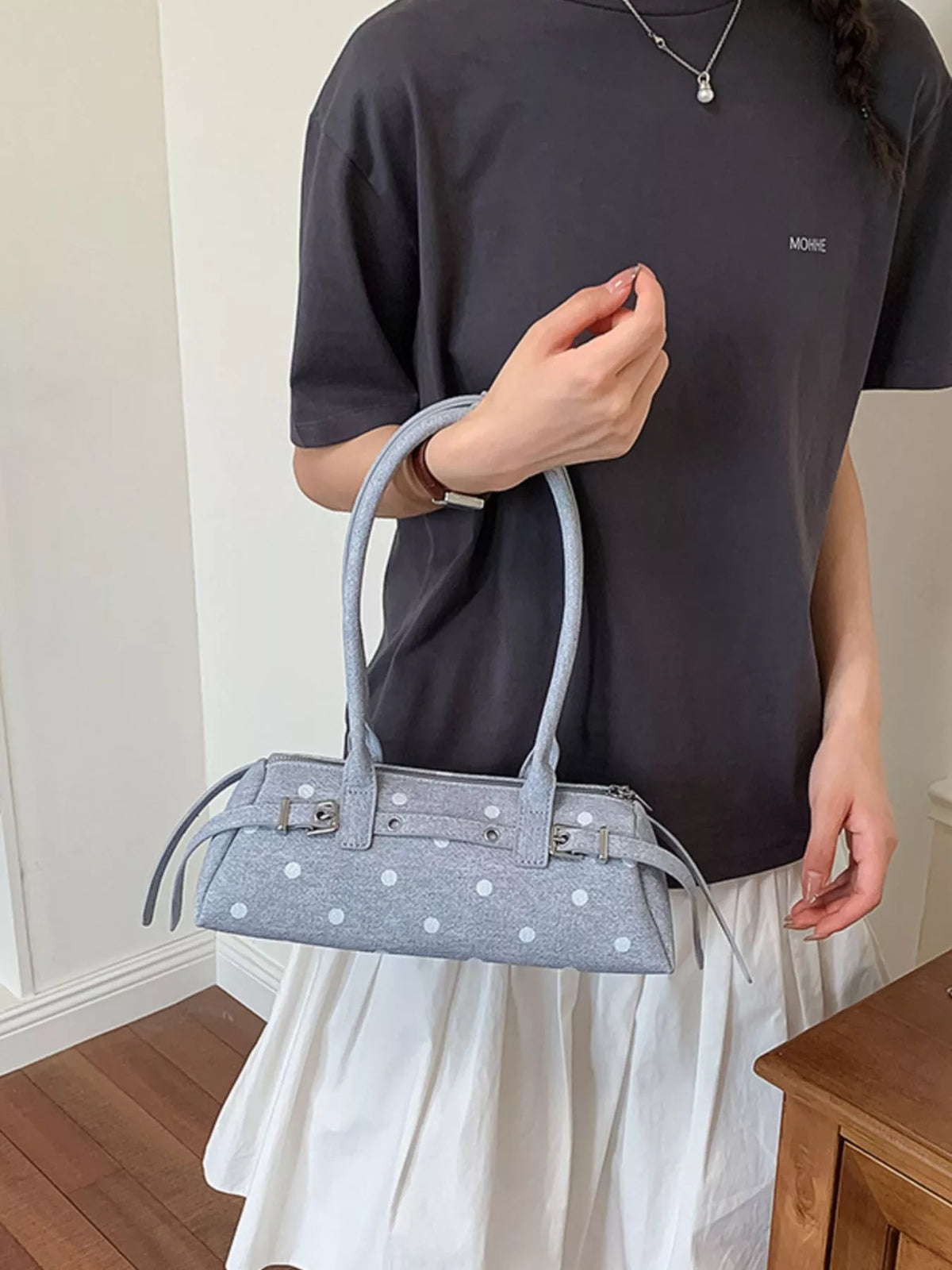 Polka Dot Shoulder Bag - Lilixa.store
