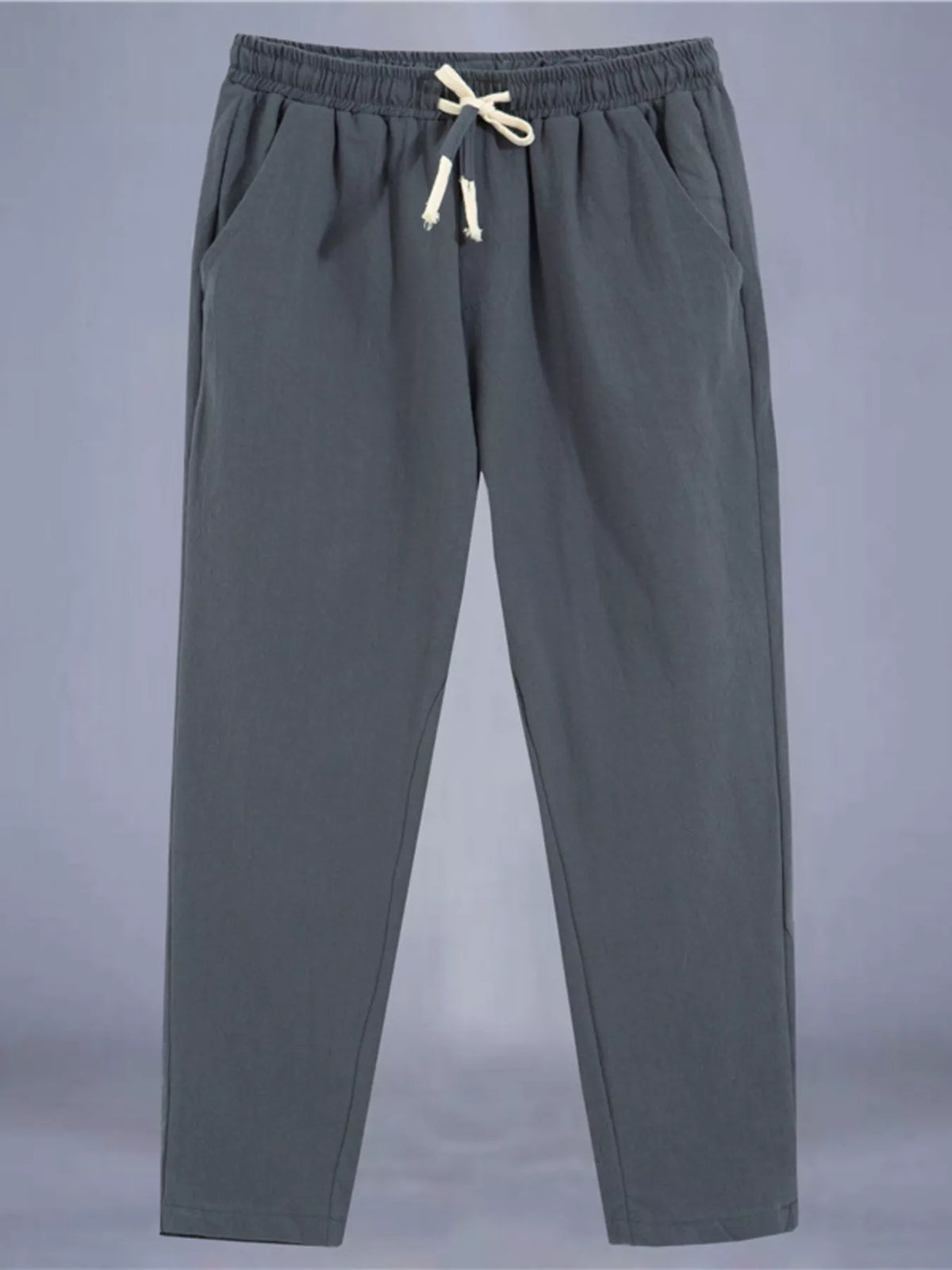 Men's Plus Size Drawstring Loose Fit Pants
