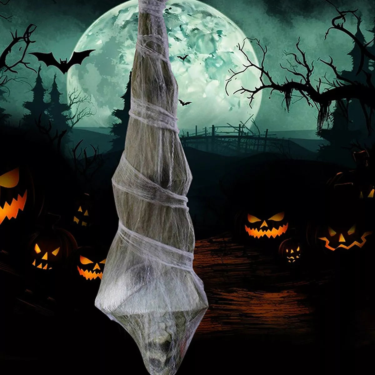 Halloween Hanging Upside Down Mummy - Lilixa.store