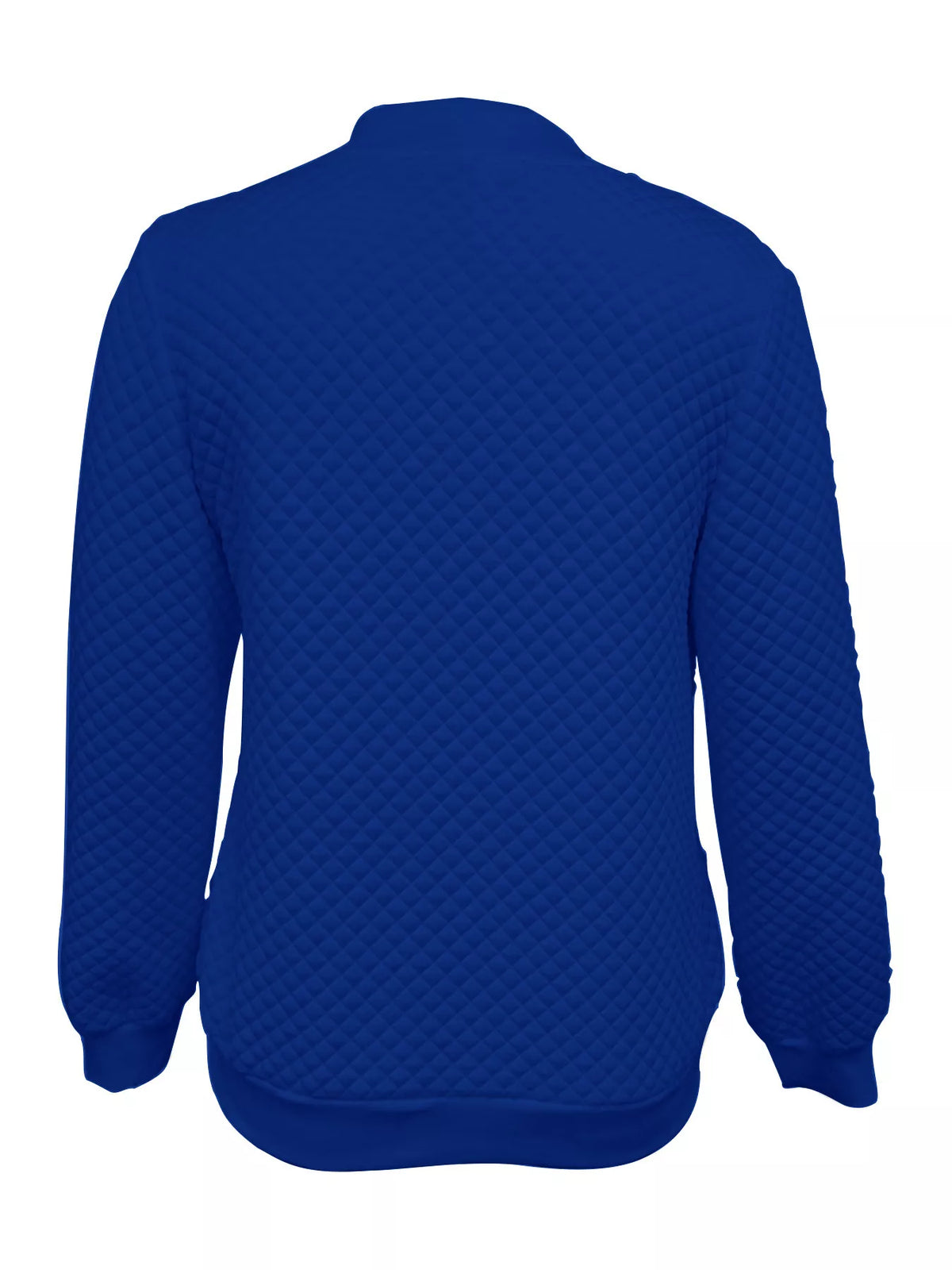 Textured Zip Up Long Sleeve Jacket, view 7