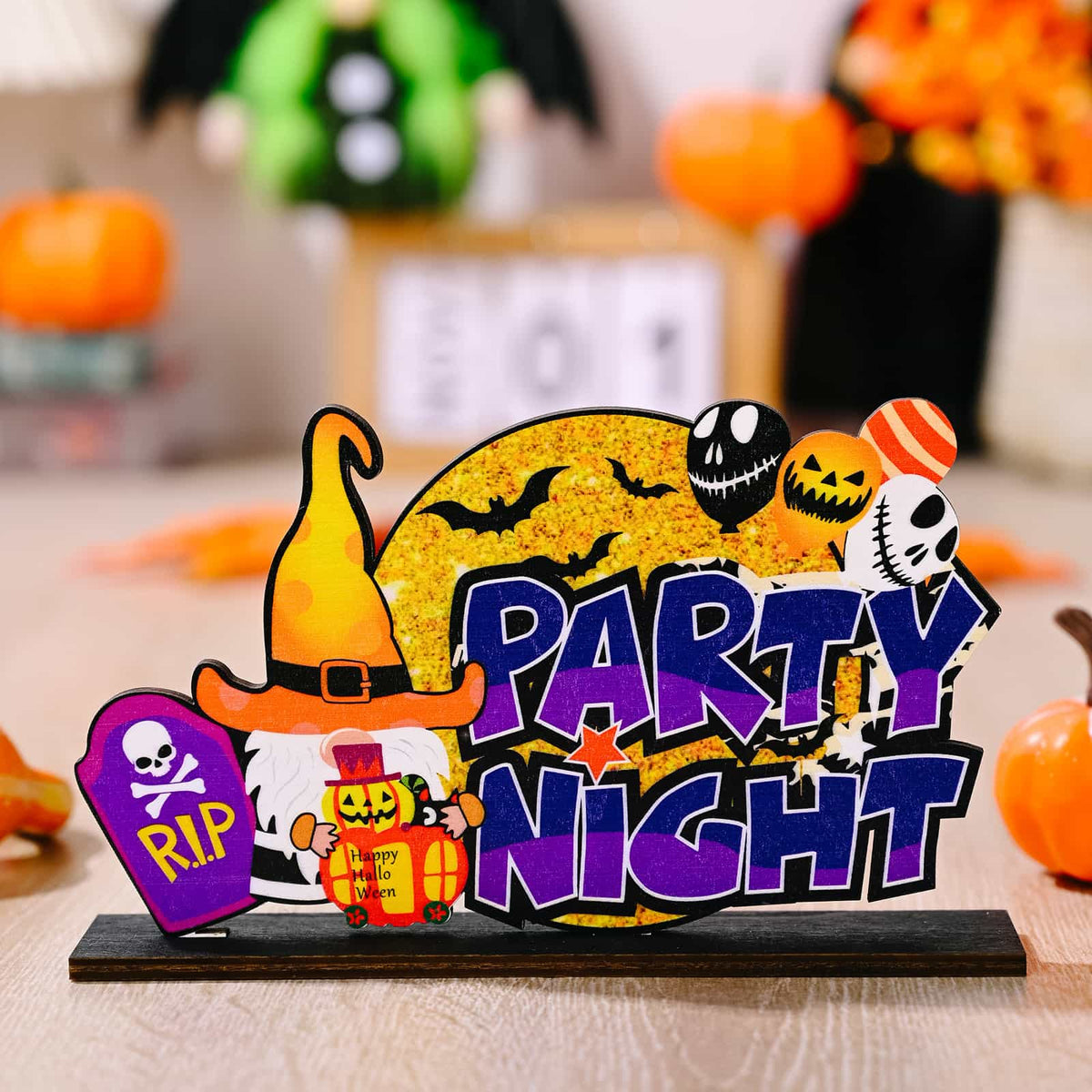 Assorted 2-Piece Halloween Element Ornaments - Lilixa.store