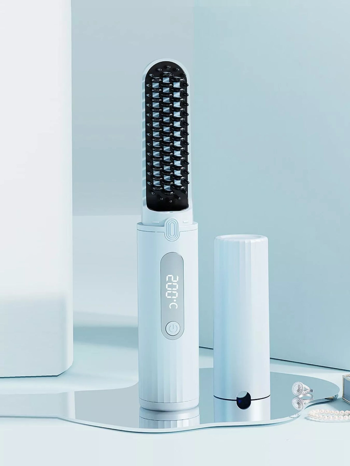 Portable Heated Straightening Comb - Lilixa.store