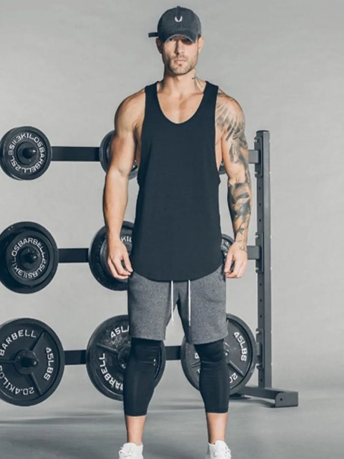 Men's Wide Strap Tank - Lilixa.store