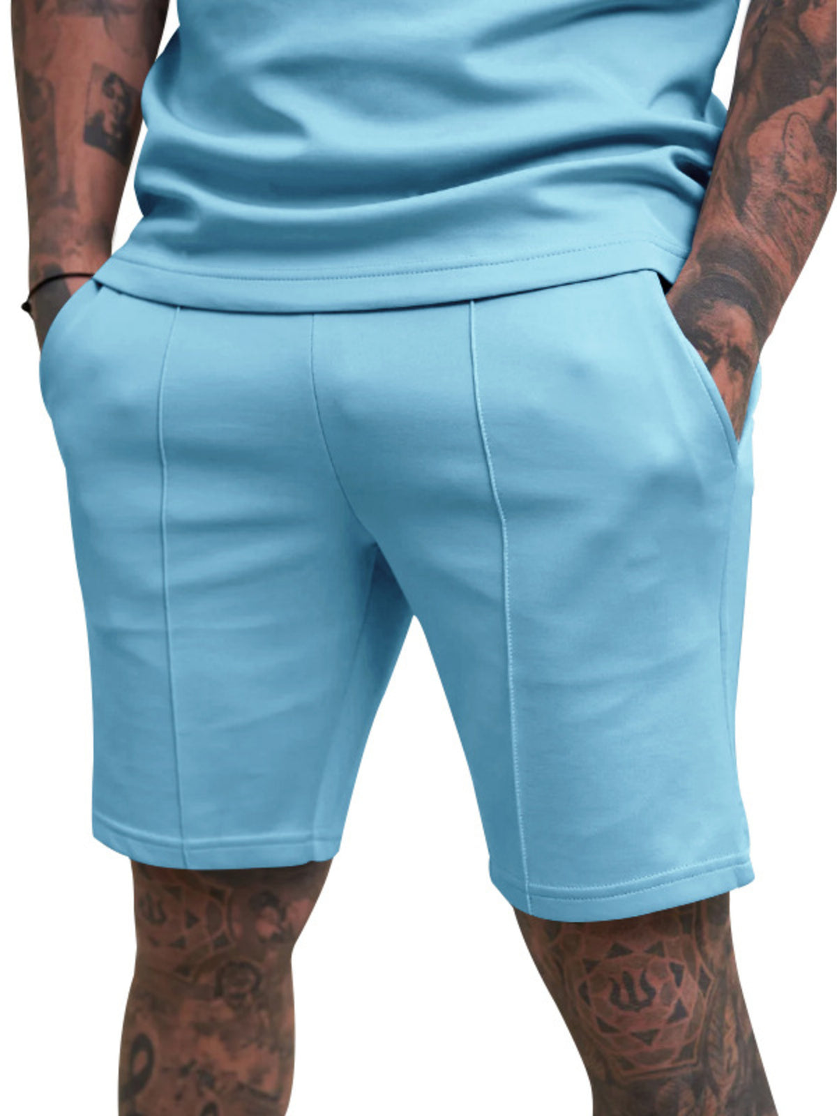 Men's Full Size Casual Drawstring Shorts Plus Size, view 5