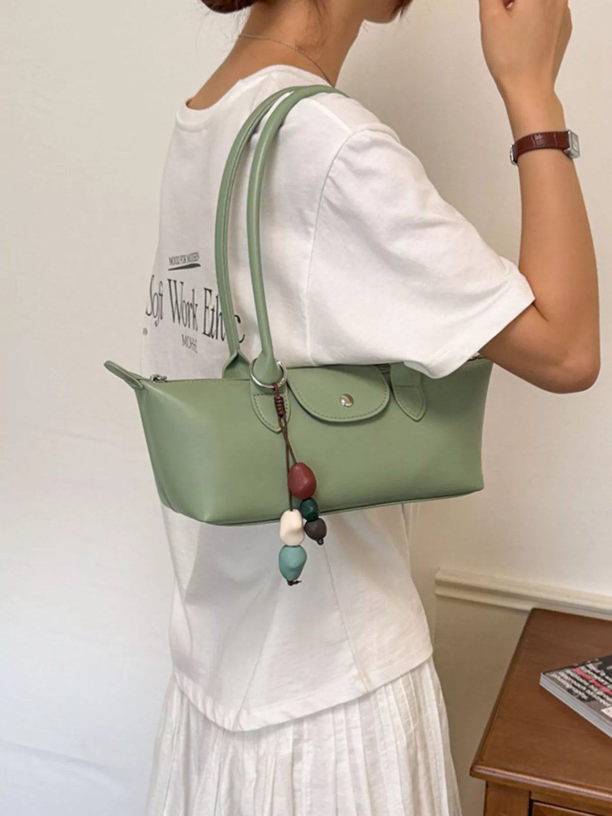 PU Leather Shoulder Bag