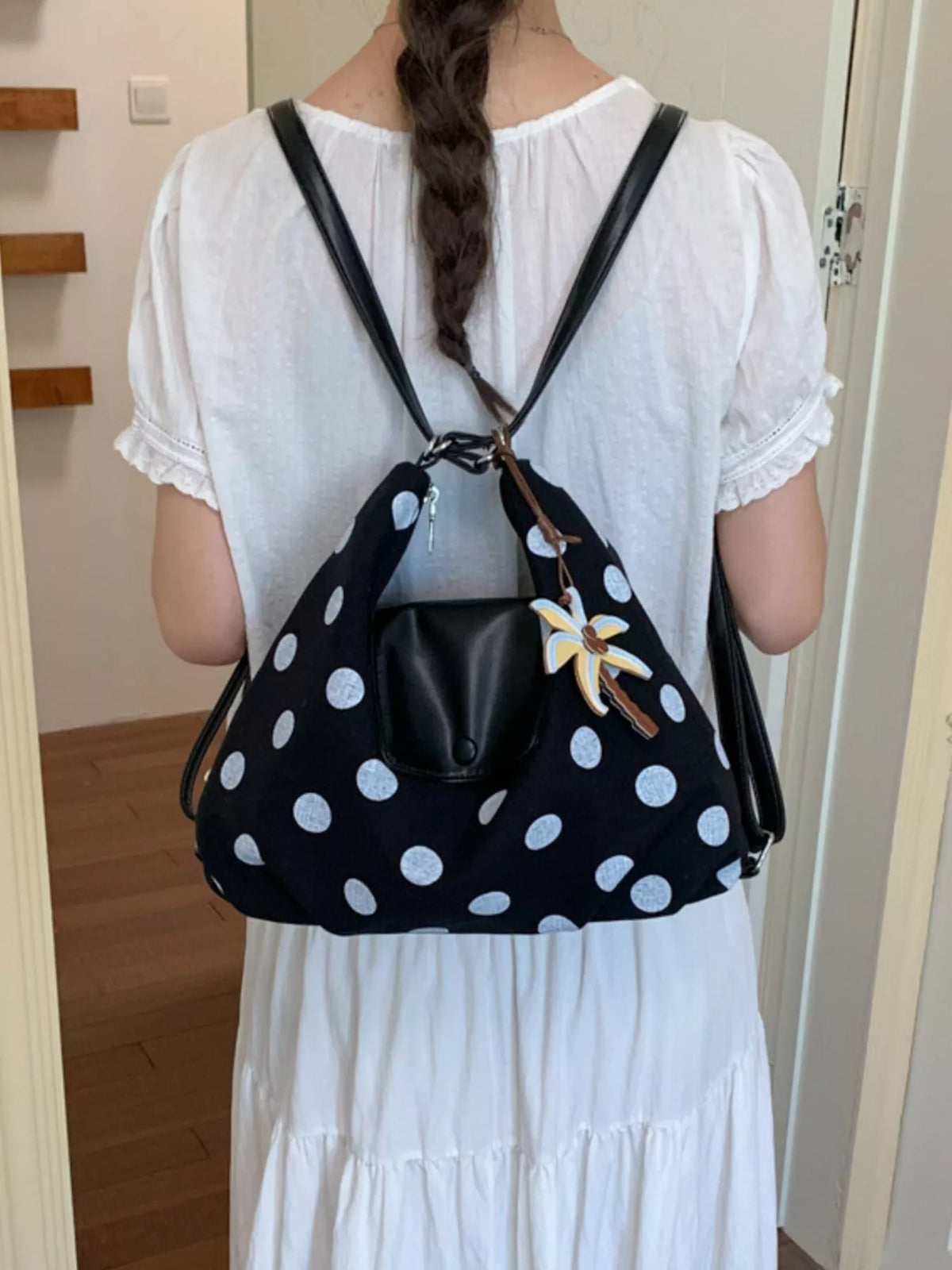 Polka Dot Crossbody Bag